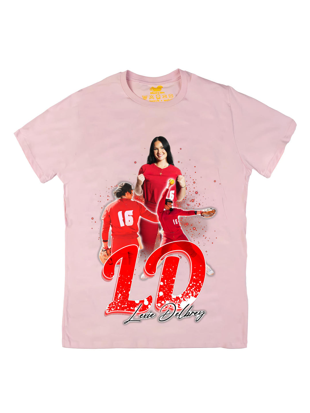 Lexie Delbrey Initials Oversize Print