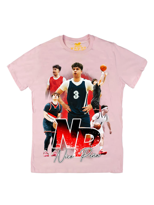 Nico Pena Initials Oversize Print