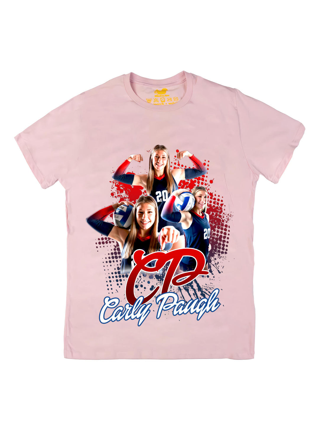 Carly Paugh Initials Oversize Print