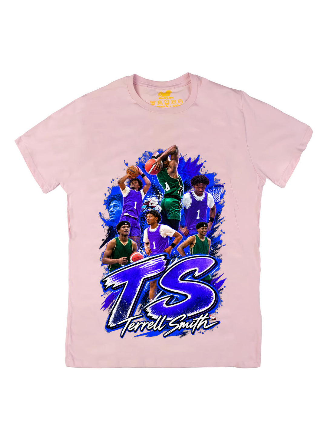 Terrell Smith Initials Oversize Print