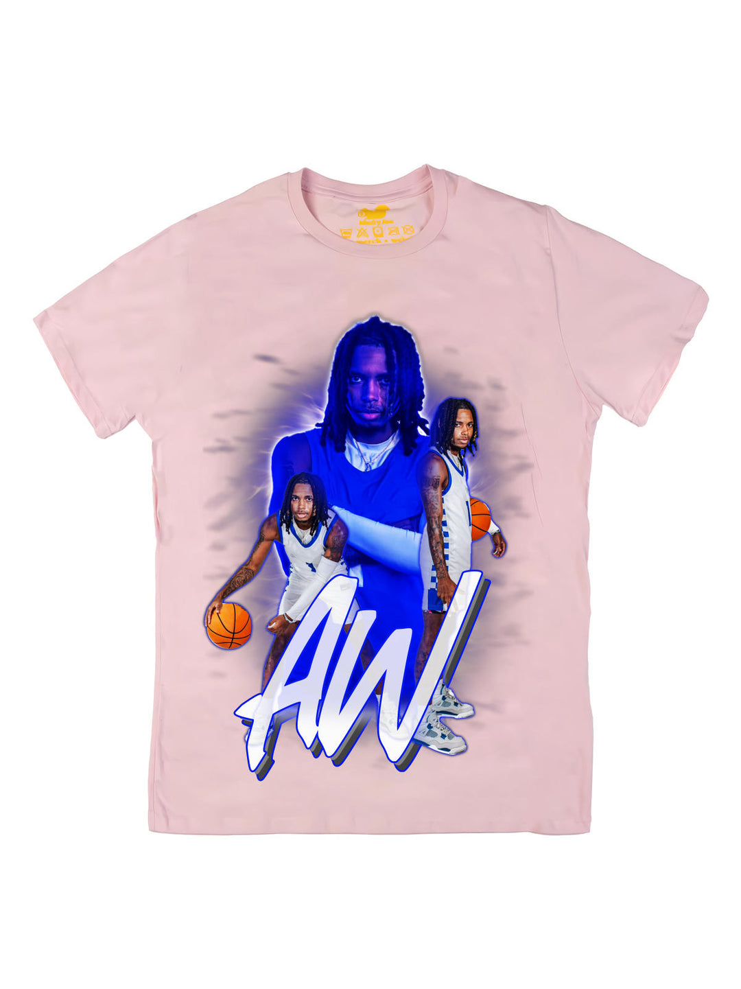 AJ White Collage Oversize Print