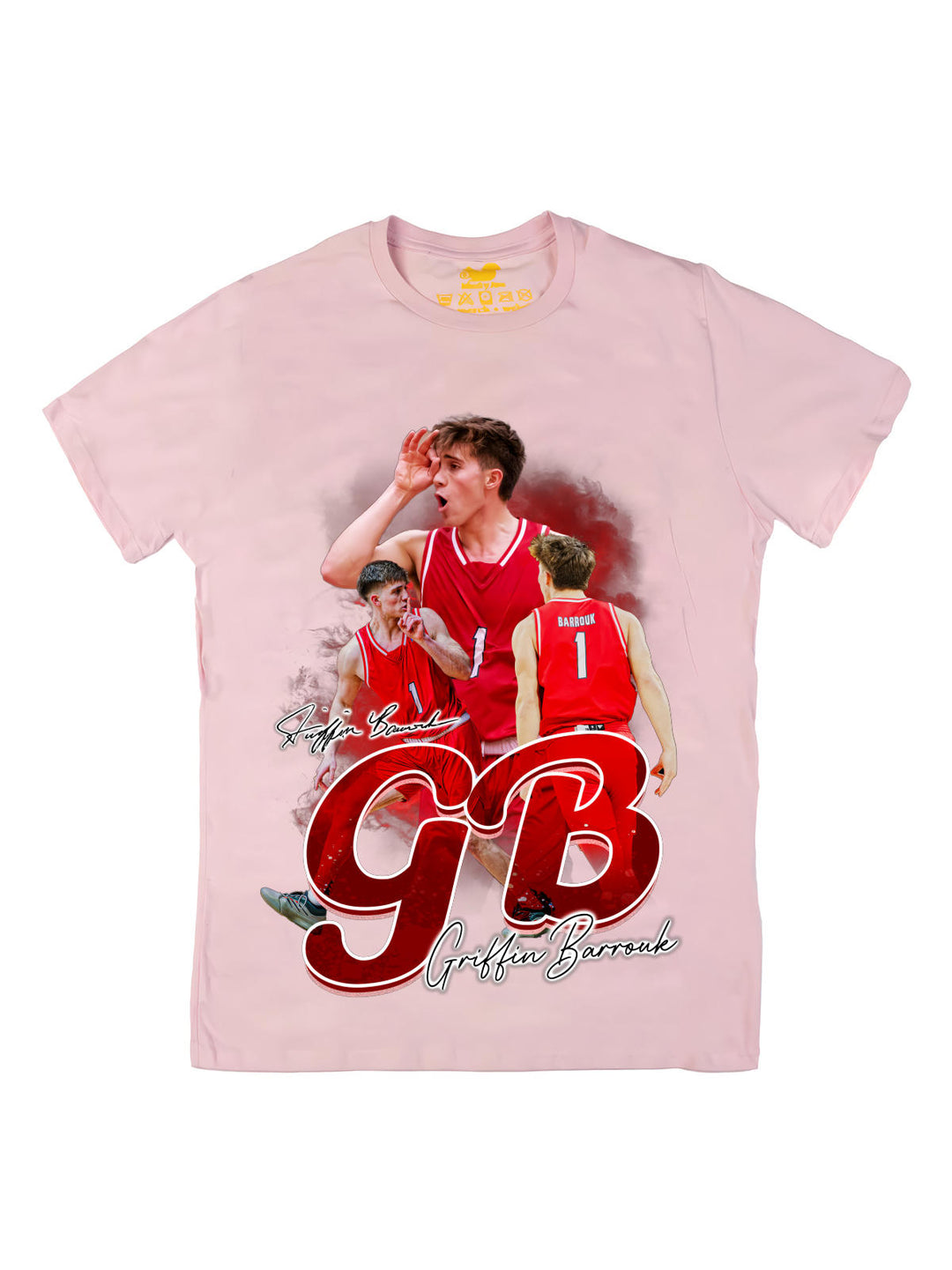 Griffin Barrouk Initials Oversize Print