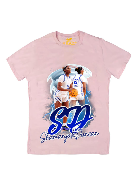 Shamaryah Duncan Initials Oversize Print