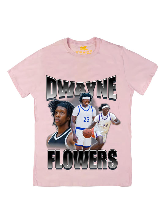 Dwayne Flowers Collage Oversize Print