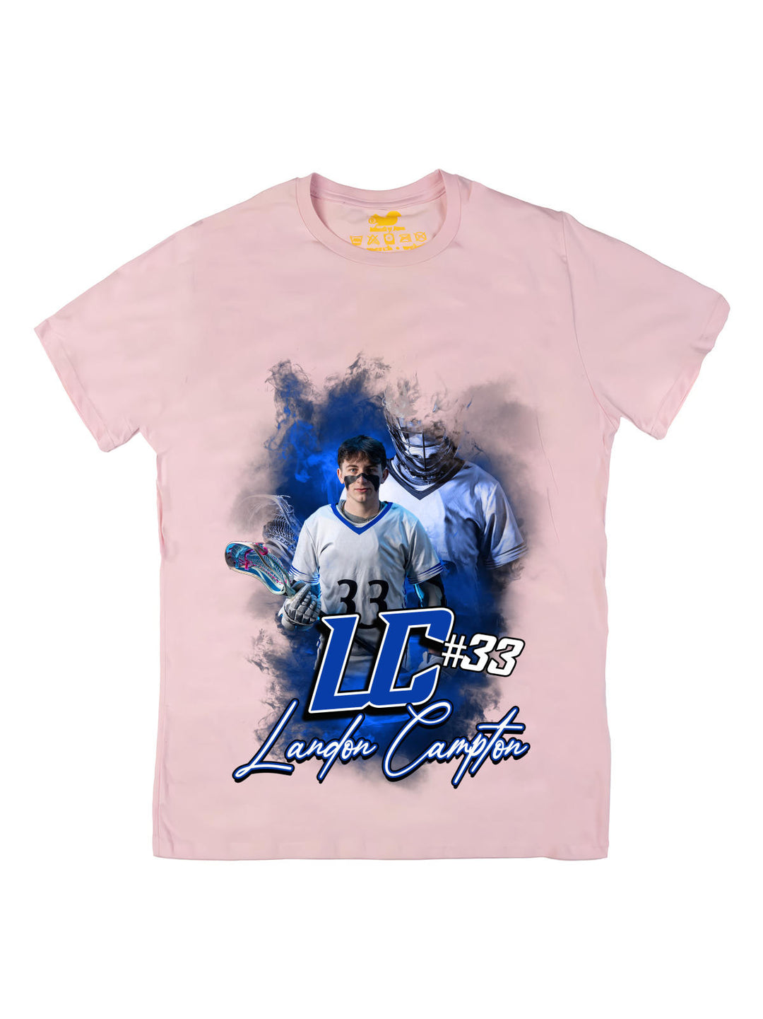 Landon Campton Initials Oversize Print