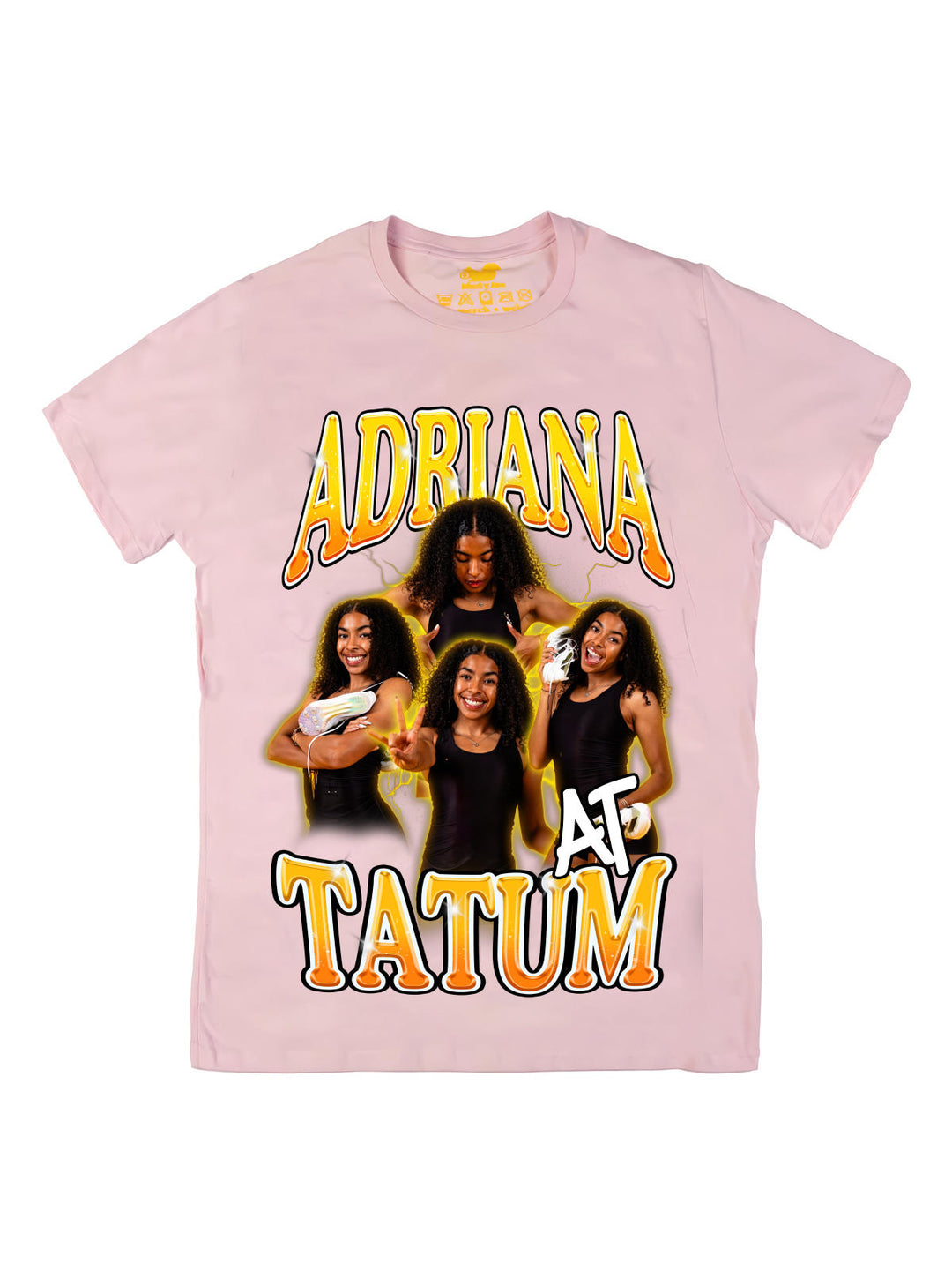 Adriana Tatum Collage Oversize Print