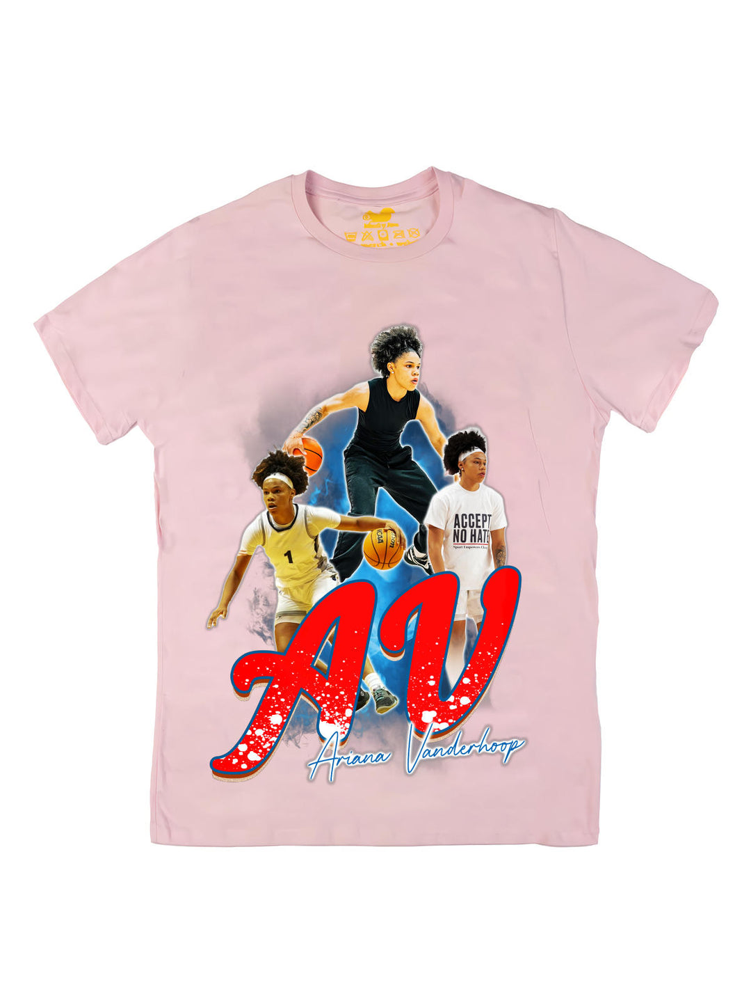 Ariana Vanderhoop Initials Oversize Print