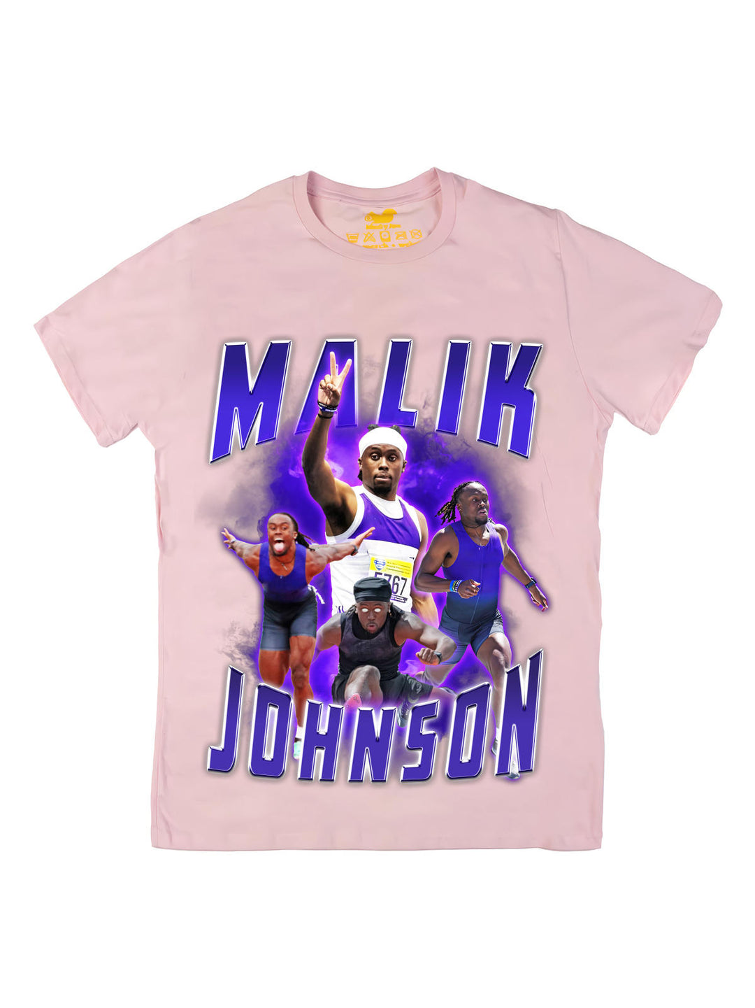 Malik Johnson Collage Oversize Print