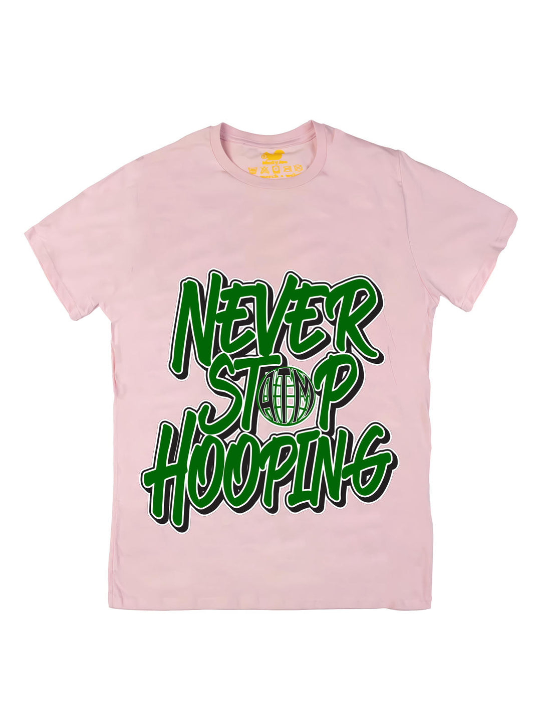 Never Stop Hooping Oversize Print