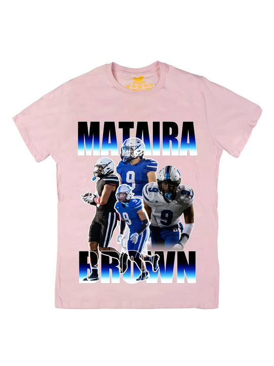 Mataira Brown Collage Oversize Print