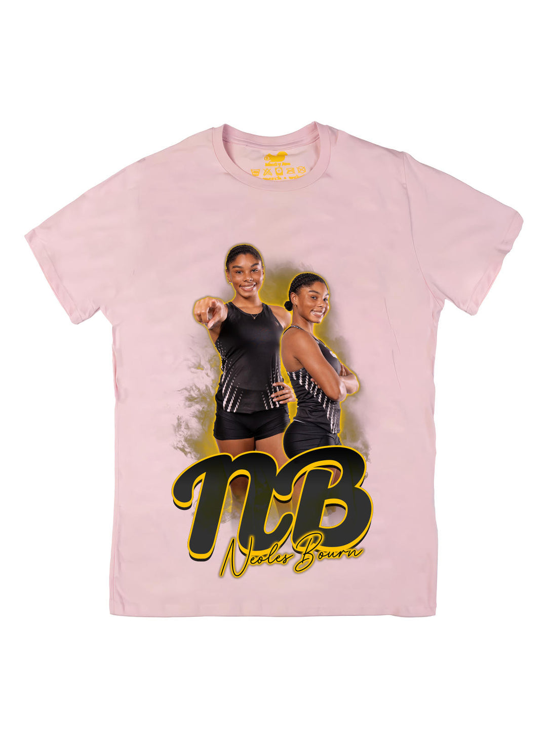 Neoles Bourn Initials Oversize Print
