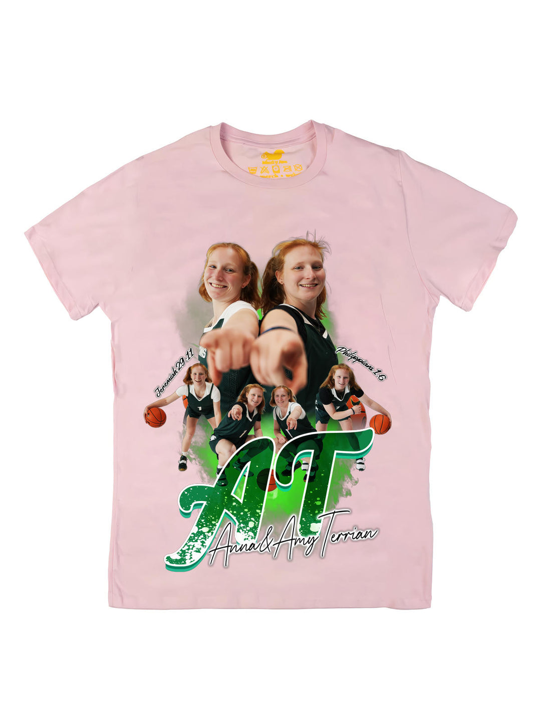 Anna and Amy Terrian Collage Oversize Print