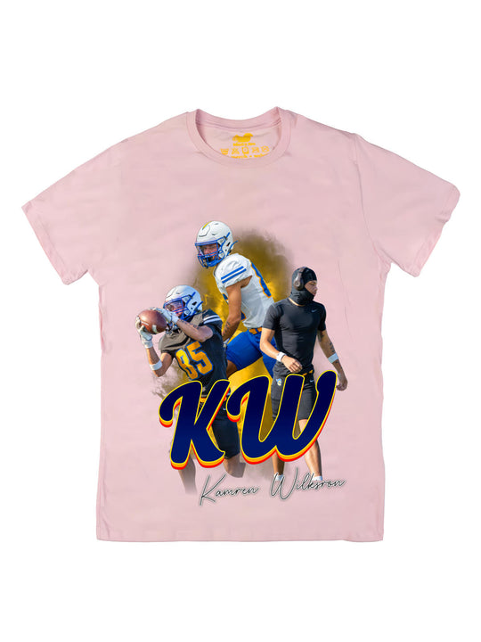 Kamren Wilkerson Initials Oversize Print
