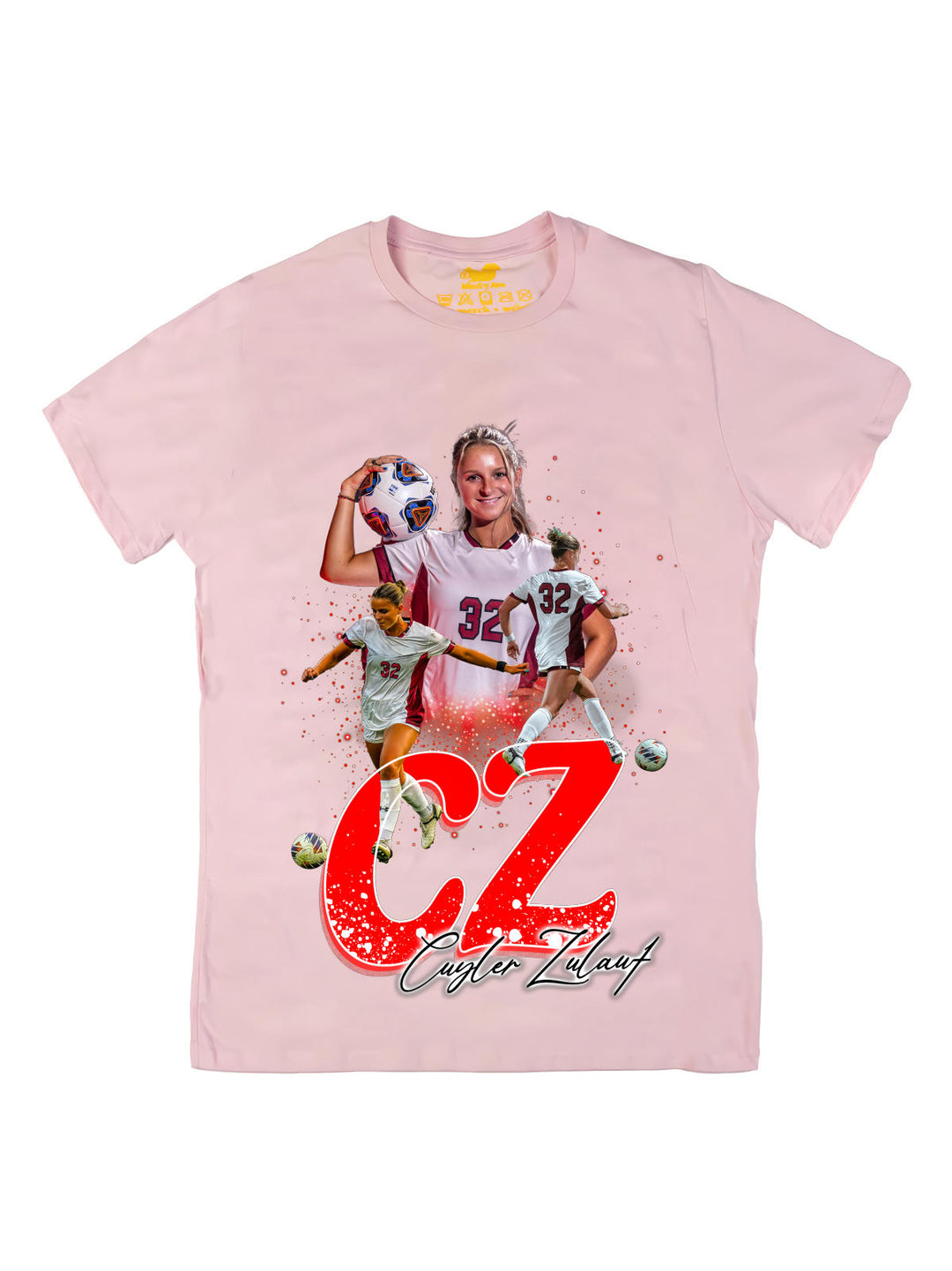 Cuyler Zulauf Initials Oversize Print