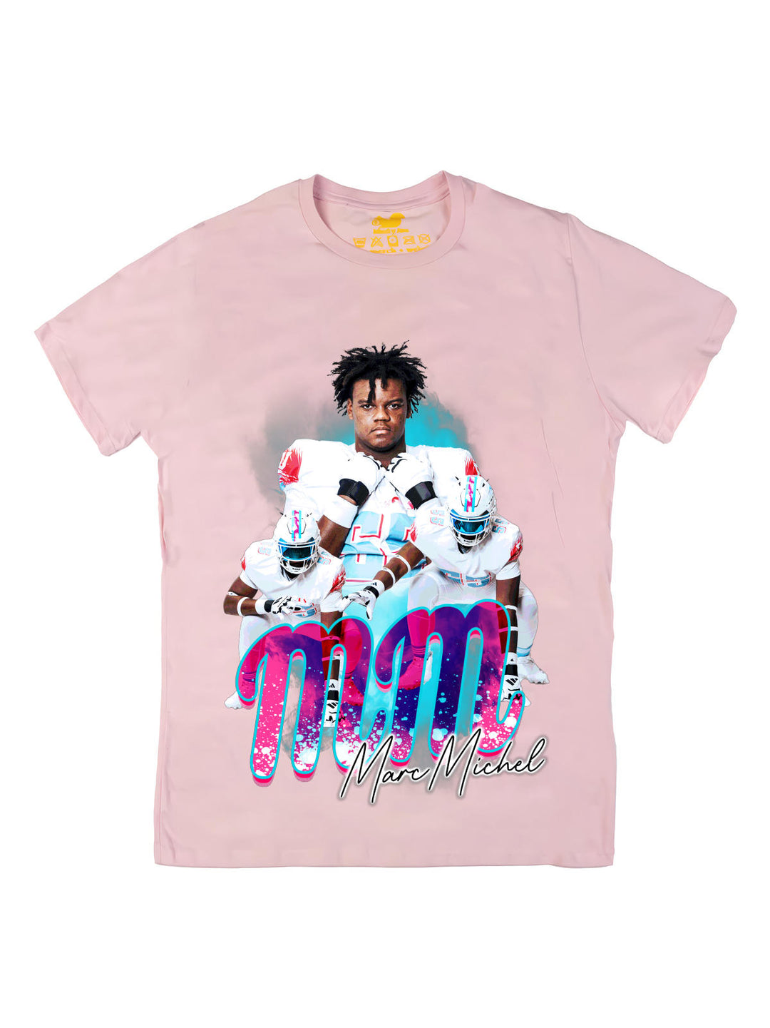 Marc Michel Initials Oversize Print