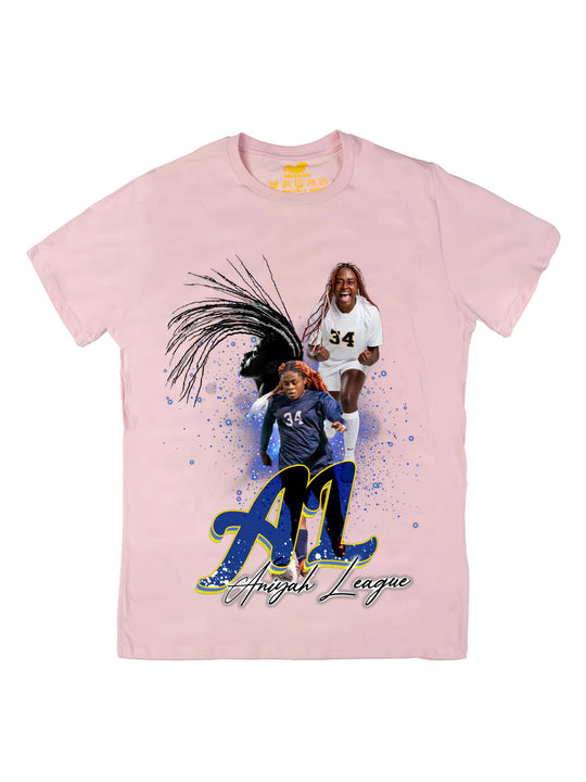 Aniyah League Initials Oversize Print
