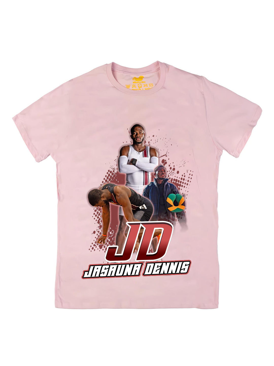 Jasauna Dennis Initials Oversize Print