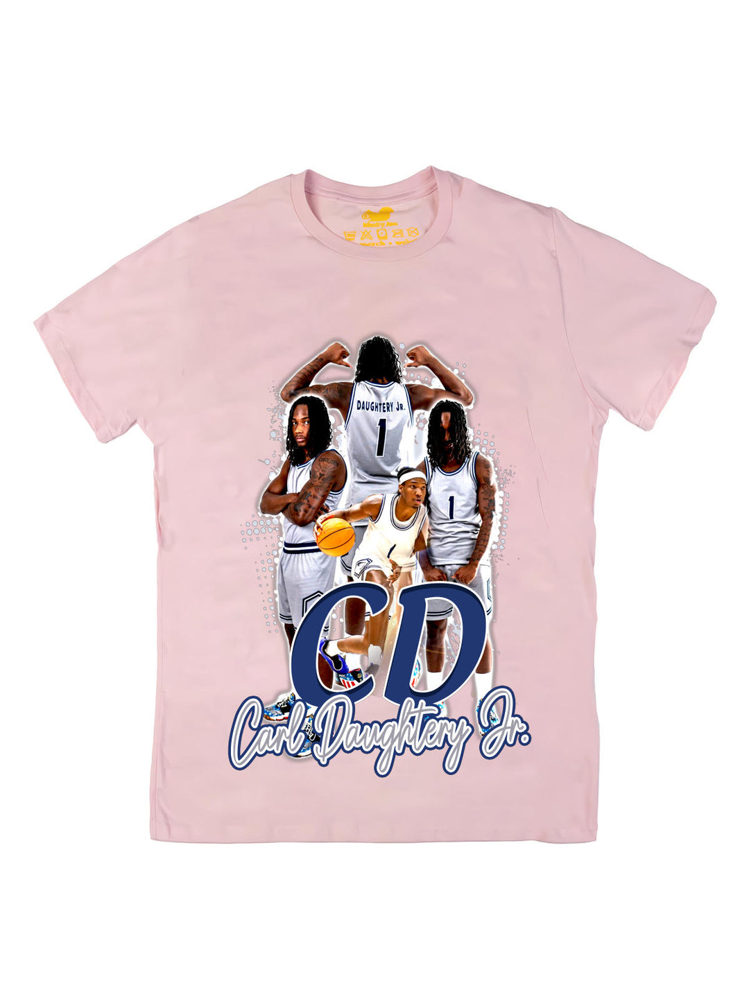 Carl Daughtery Jr Initials Oversize Print