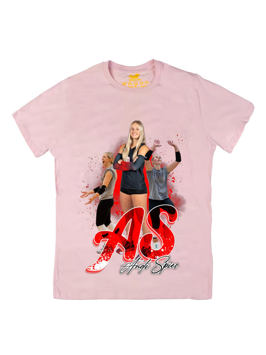 Andi Spies Initials Oversize Print