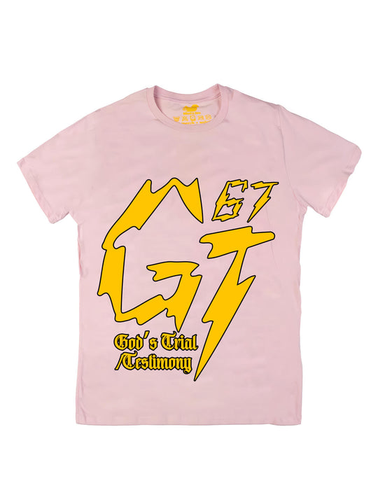 James Glover Tyson Logo Yellow Oversize Print