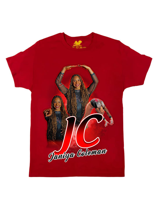 Janiya Coleman Initials Oversize Print