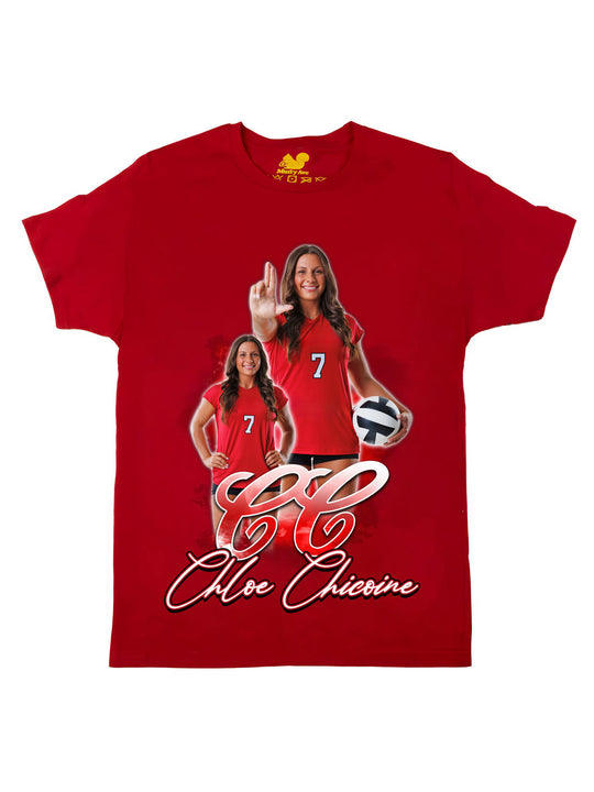 Chloe Chicoine Initials Oversize Print