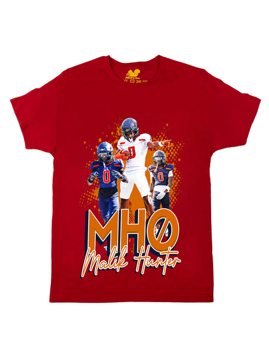 Malik Hunter Initials Oversize Print