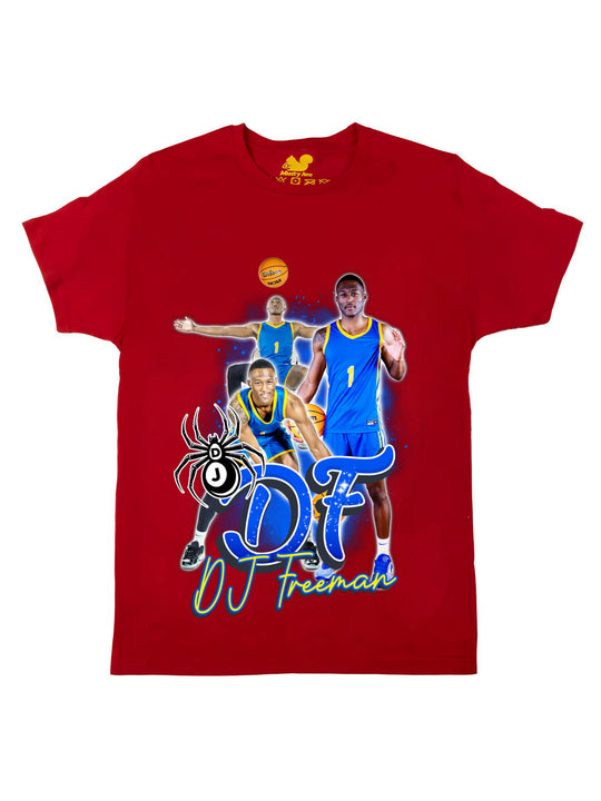 DJ Freeman Initials Oversize Print