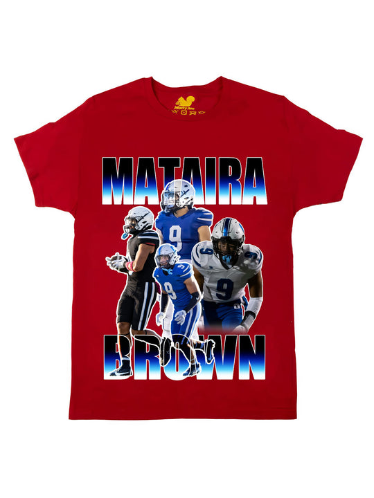 Mataira Brown Collage Oversize Print