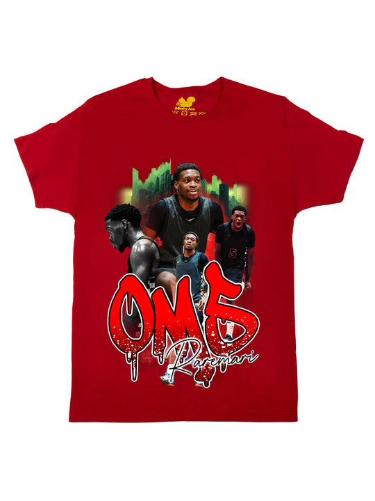 Omari Moore Initials Oversize Print