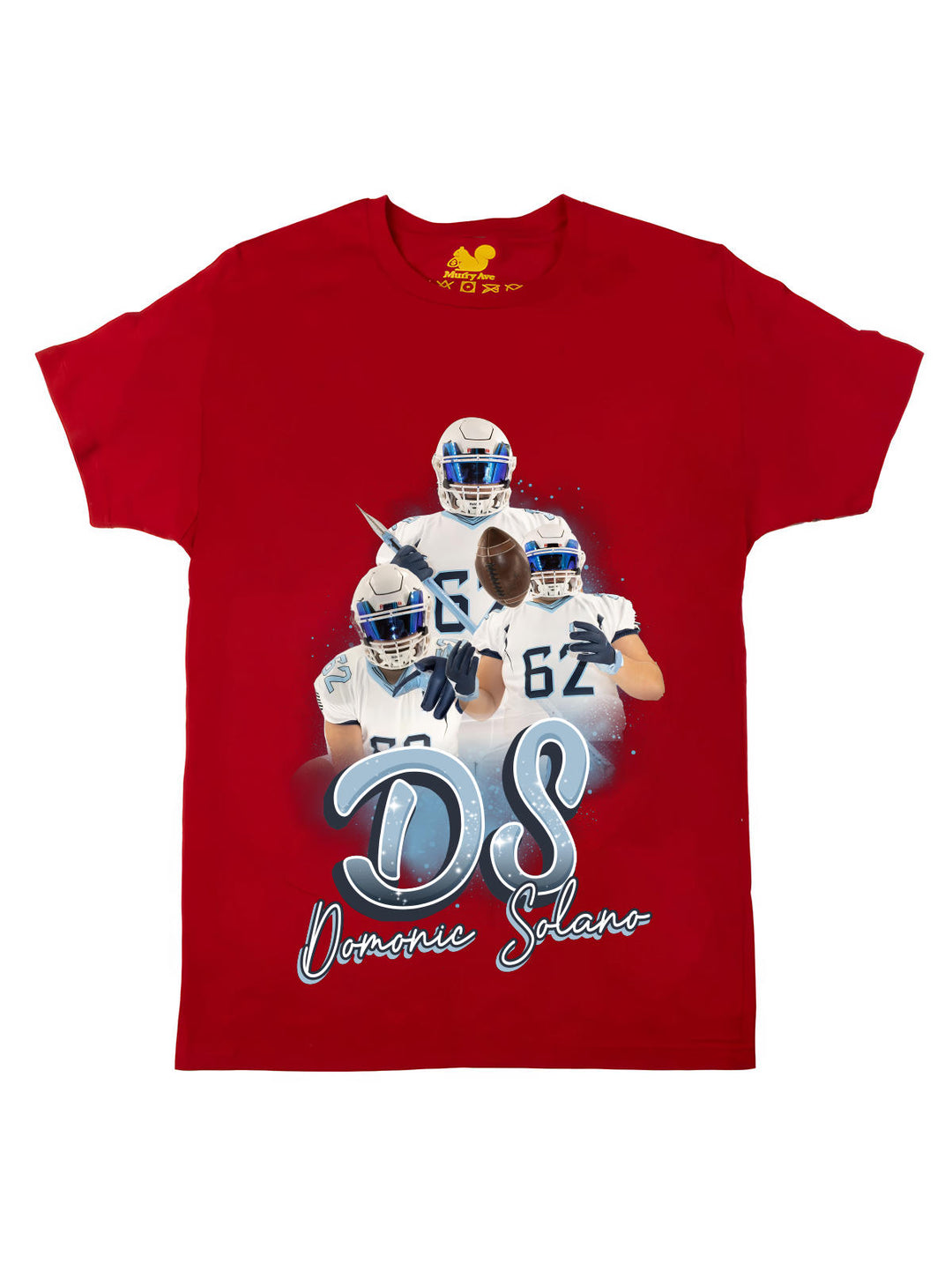 Domonic Solano Initials Oversize Print