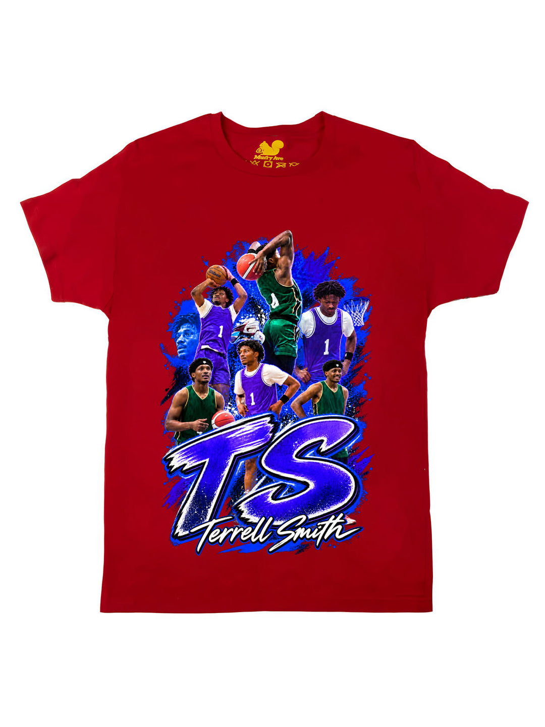 Terrell Smith Initials Oversize Print