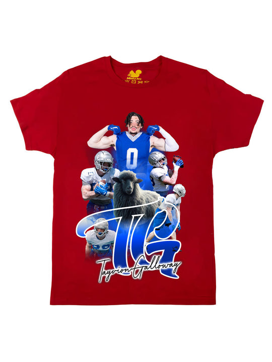 Tayvion Galloway Initials Oversize Print