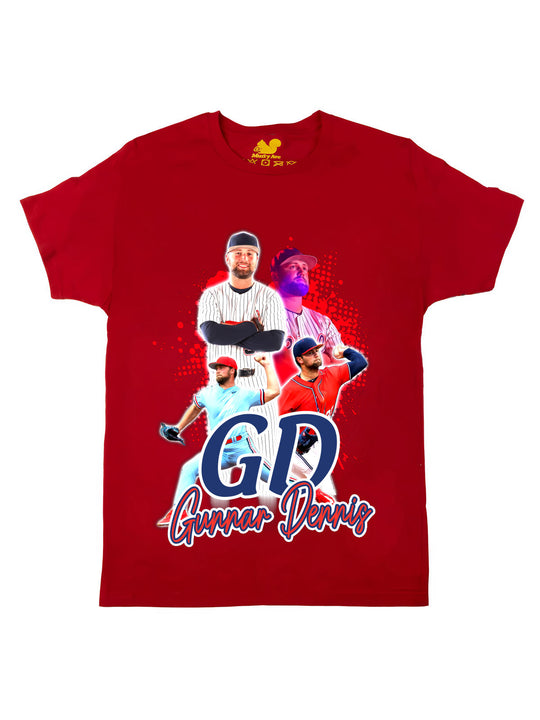 Gunnar Dennis Initials Oversize Print
