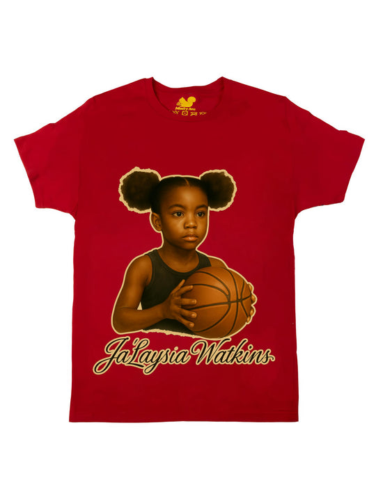 Jalaysia Watkins Basketball Oversize Print