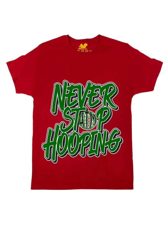 Never Stop Hooping Oversize Print