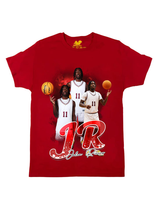 Jalen Rivens Initials Oversize Print