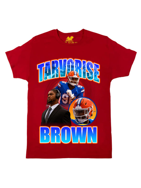 Tarvorise Brown Collage Oversize Print