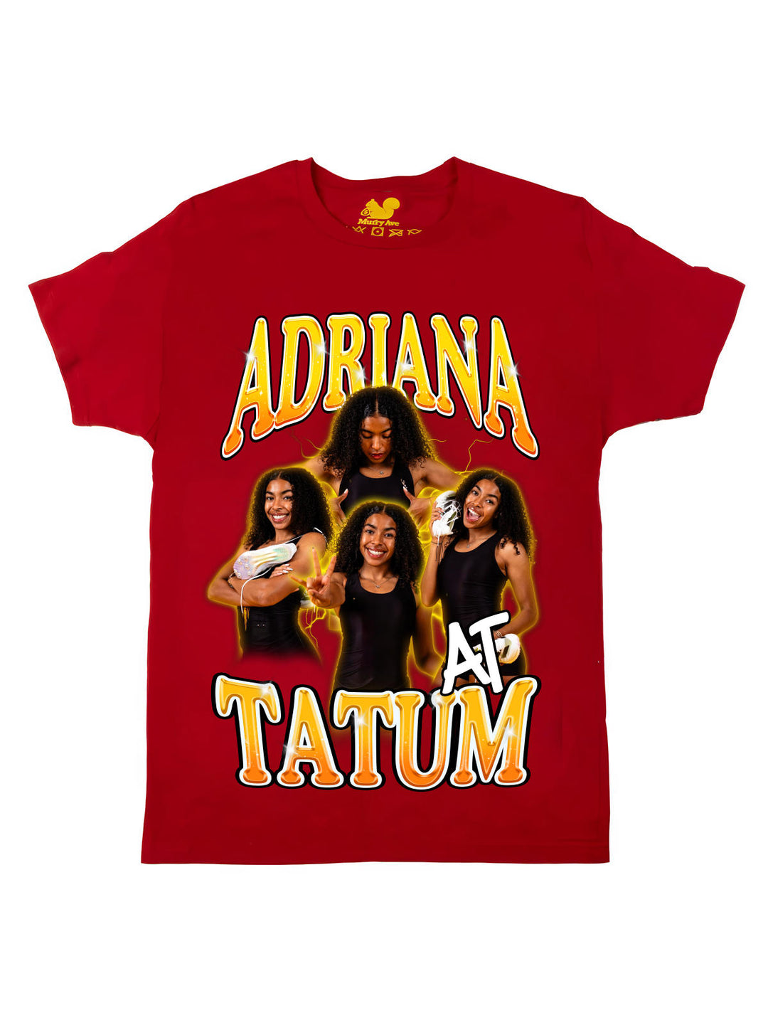 Adriana Tatum Collage Oversize Print