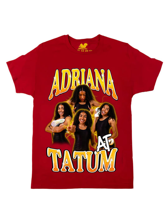 Adriana Tatum Collage Oversize Print