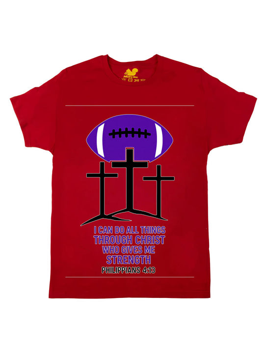 Football Cross Oversize Print