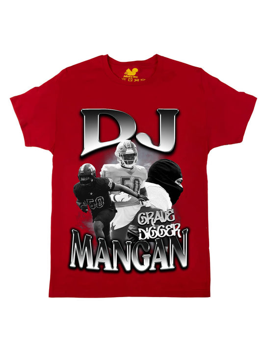 DJ Mangan Initials Oversize Print