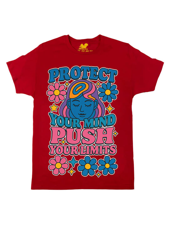 Protect Your Mind Push Your Limits Oversize Print