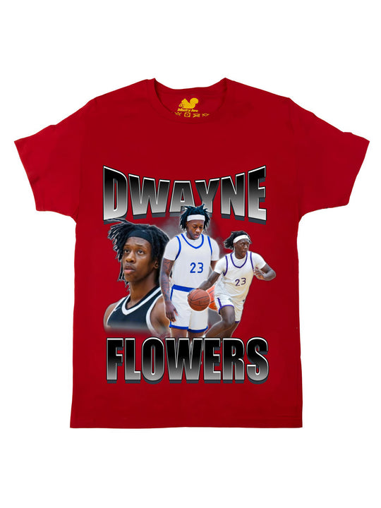Dwayne Flowers Collage Oversize Print
