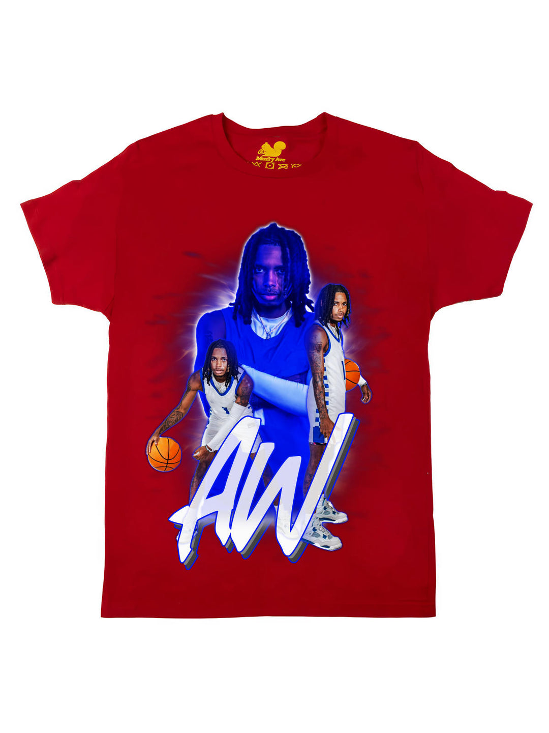 AJ White Collage Oversize Print