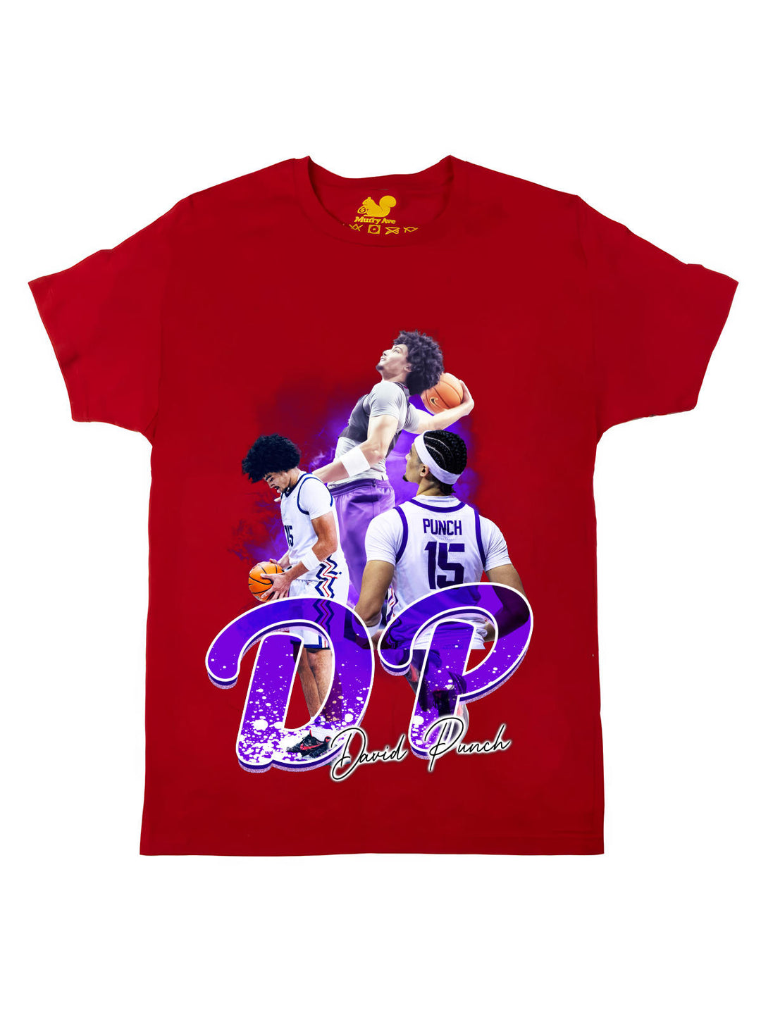 David Punch Initials Oversize Print