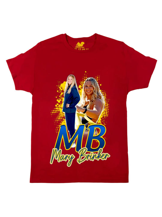 Mary Brinker Initials Oversize Print