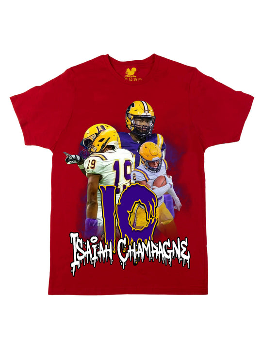 Isaiah Champagne Oversize Print