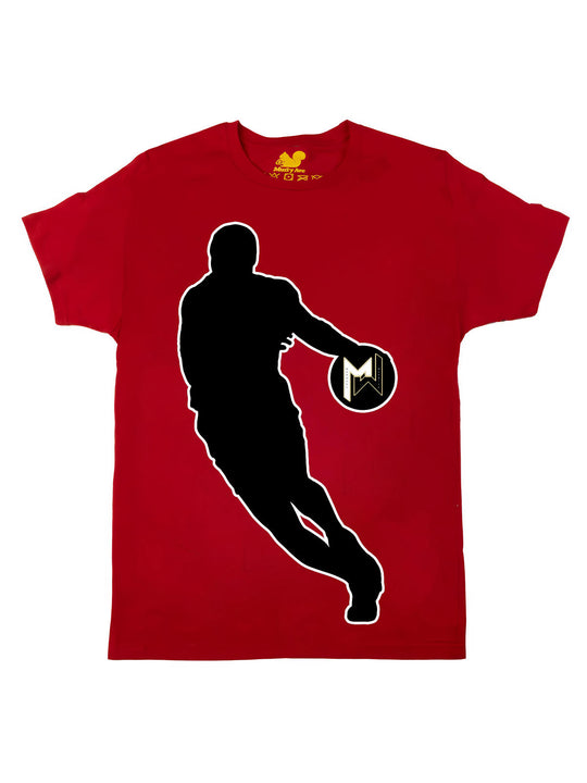 Marques Warrick Logo Oversize Print