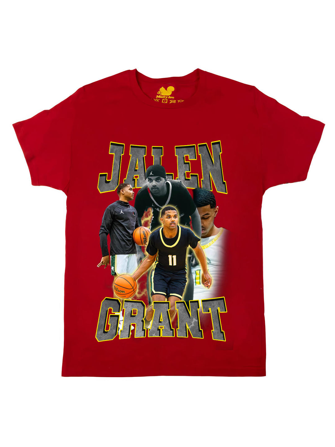 Jalen Grant Collage Oversize Print